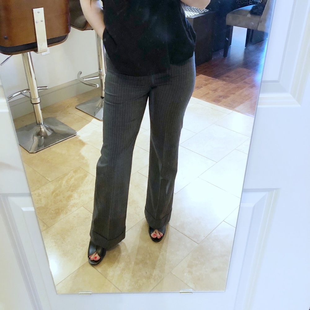 SOLD- Banana Republic Martin Pinstripe Slack Pants
